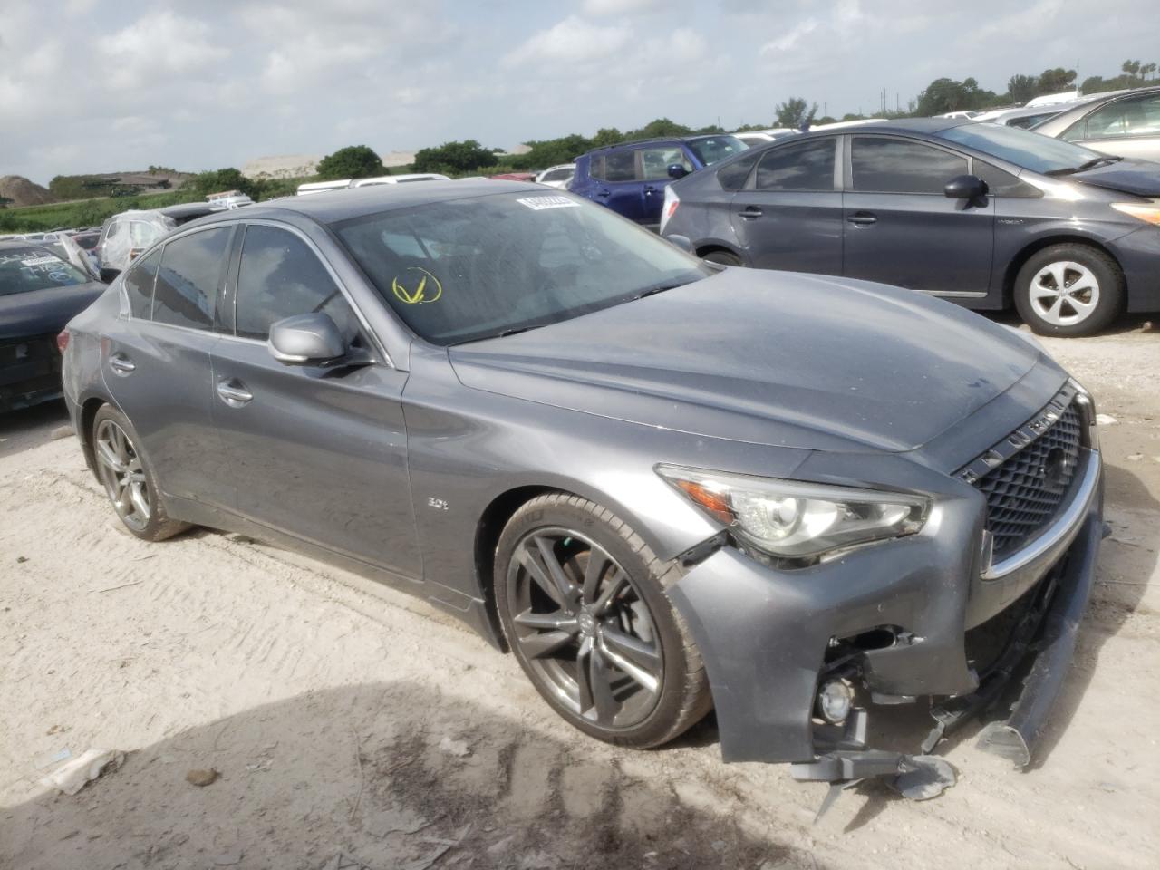 2019 Infiniti Q50 Luxe VIN: JN1EV7AP7KM541380 Lot: 64892223