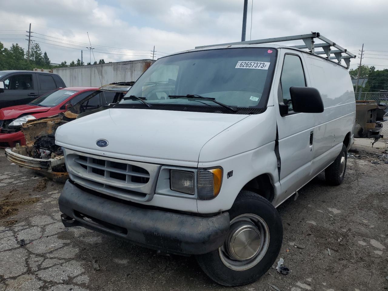 2000 Ford Econoline E250 Van VIN: 1FTNE24L6YHB10233 Lot: 62657373