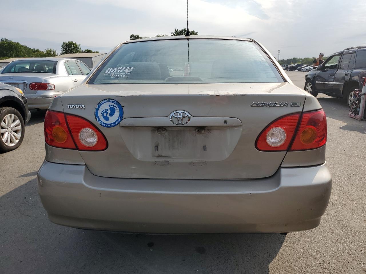 2004 Toyota Corolla Ce VIN: 2T1BR38E54C299996 Lot: 37208924