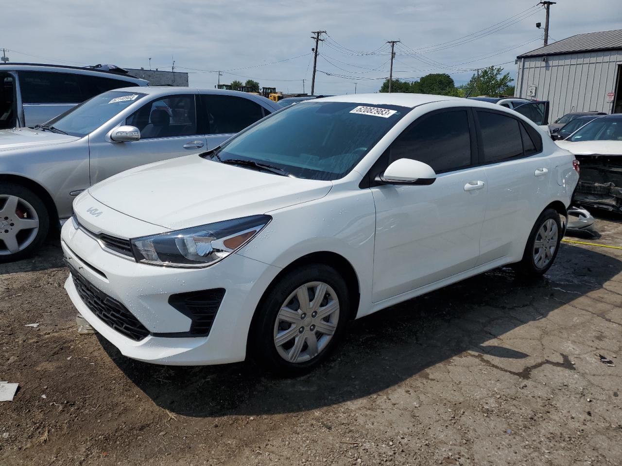 2022 Kia Rio Lx VIN: 3KPA24AD9NE478844 Lot: 62082983