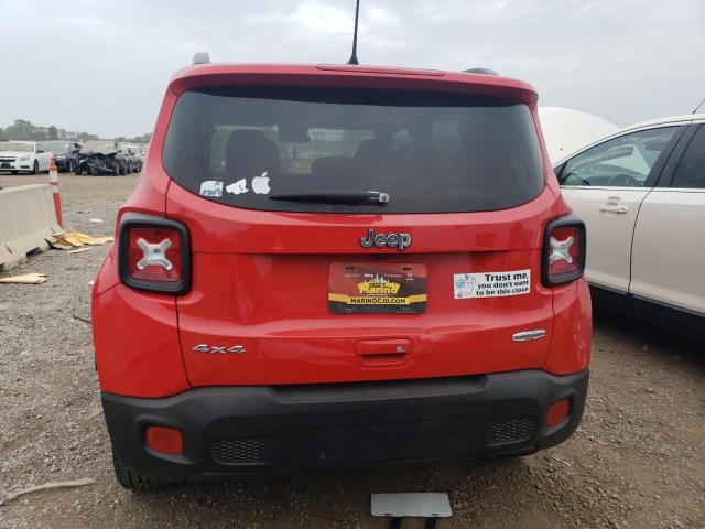  JEEP RENEGADE 2018 Czerwony