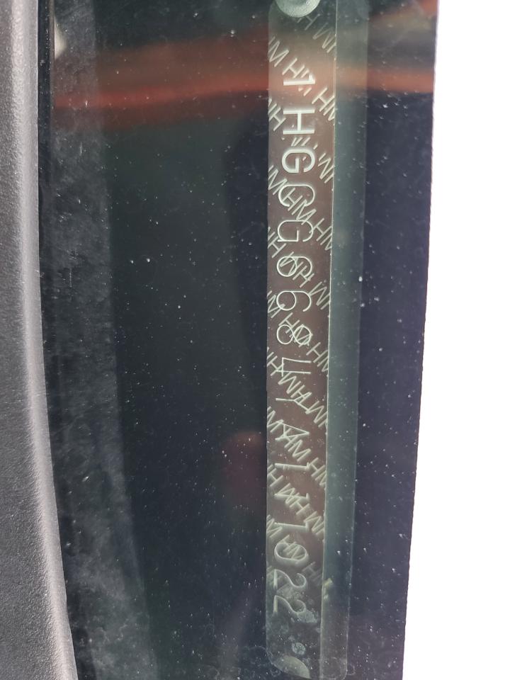 2000 Honda Accord Ex VIN: 1HGCG6684YA111022 Lot: 64910813