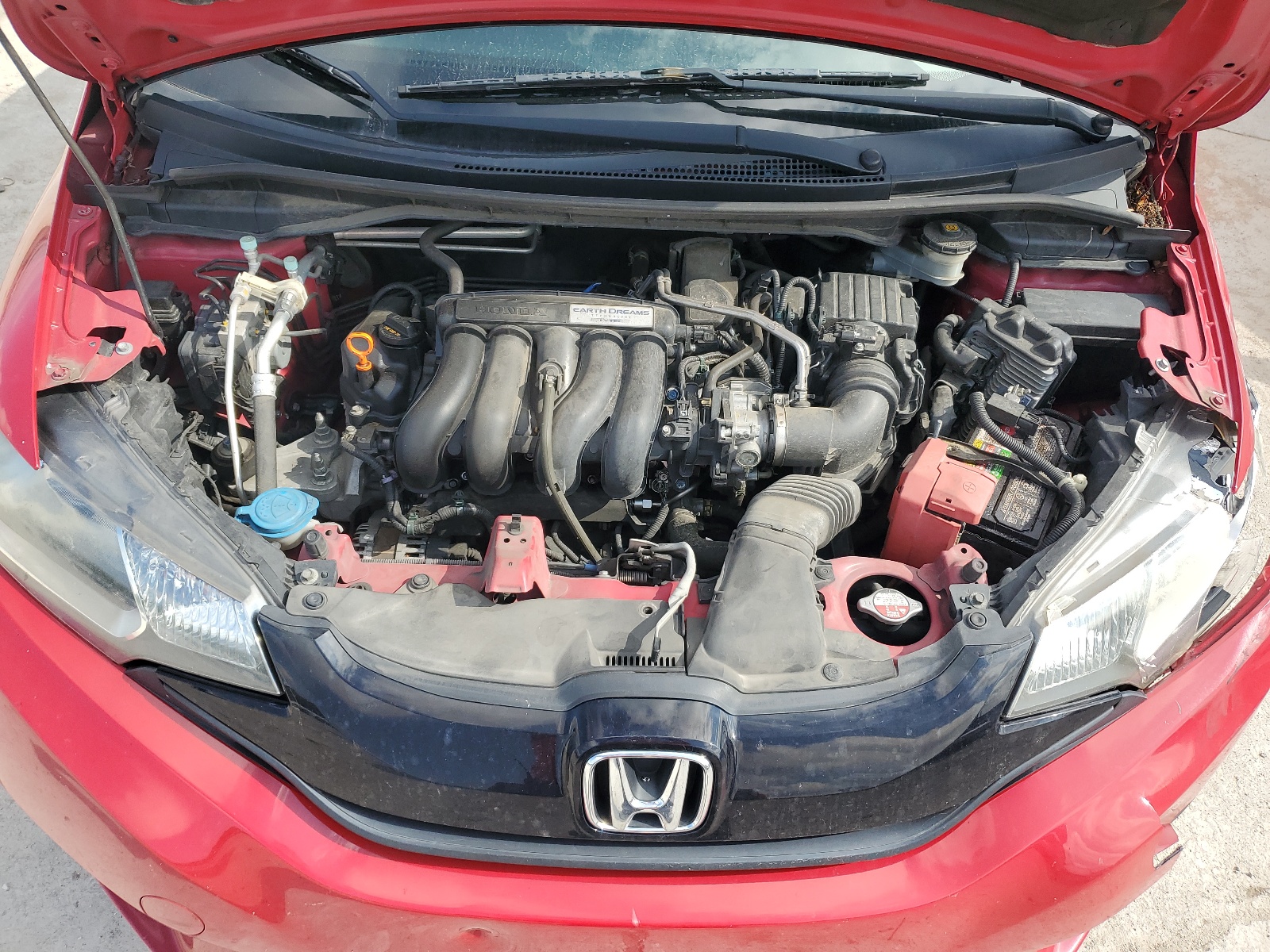 JHMGK5H5XGX003283 2016 Honda Fit Lx