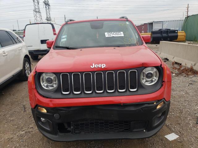  JEEP RENEGADE 2018 Czerwony