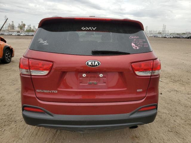  KIA SORENTO 2018 Красный