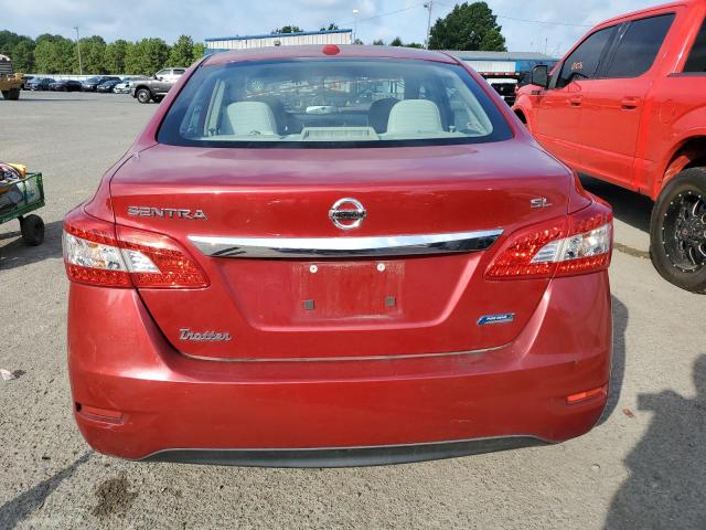 Седани NISSAN SENTRA 2013 Червоний