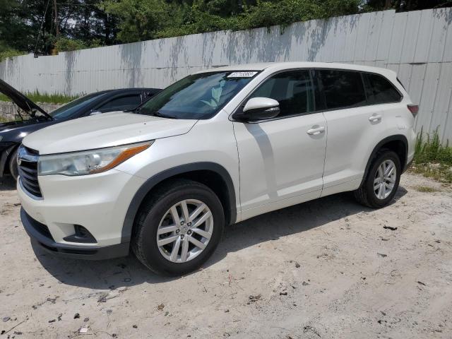  TOYOTA HIGHLANDER 2015 White