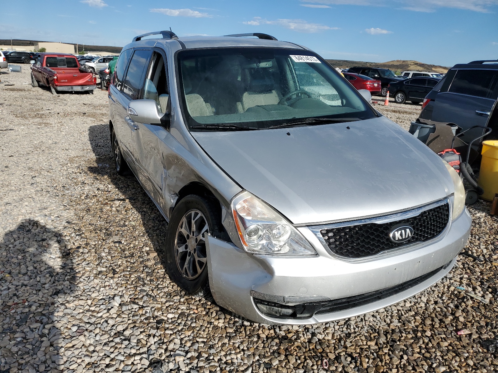 2014 Kia Sedona Lx vin: KNDMG4C75E6572246