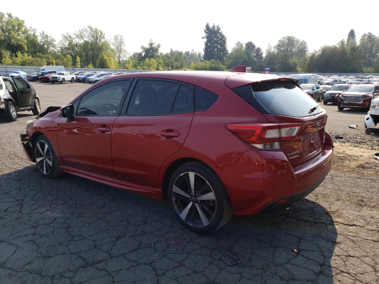 2019 Subaru Impreza Sport VIN: 4S3GTAJ69K3701443 Lot: 65686683
