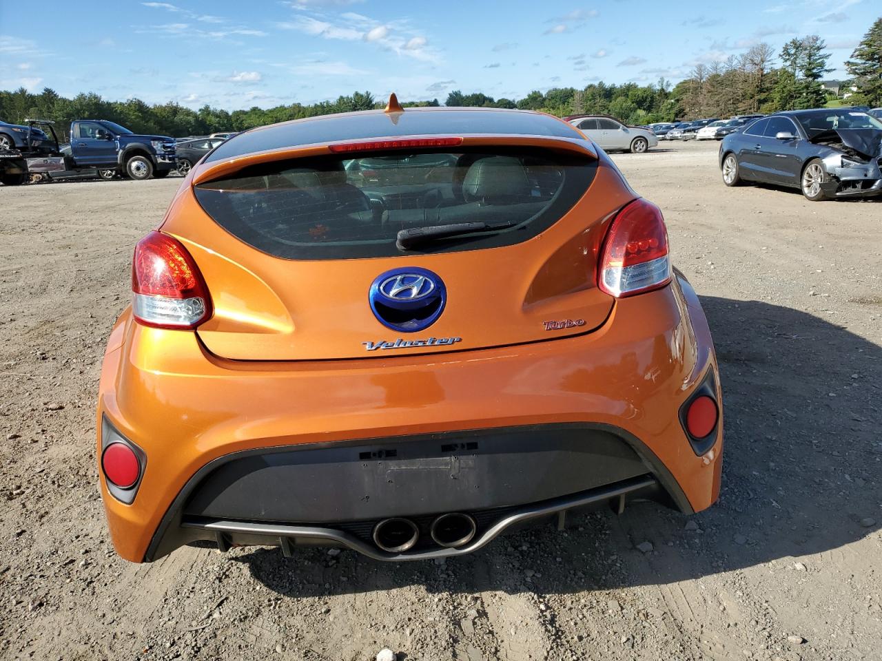 2013 Hyundai Veloster Turbo VIN: KMHTC6AE4DU173659 Lot: 64088483