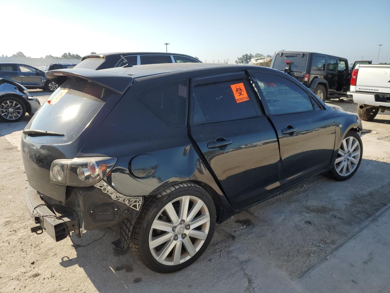2007 Mazda Speed 3 silver null gas JM1BK34L171662750 photo #4