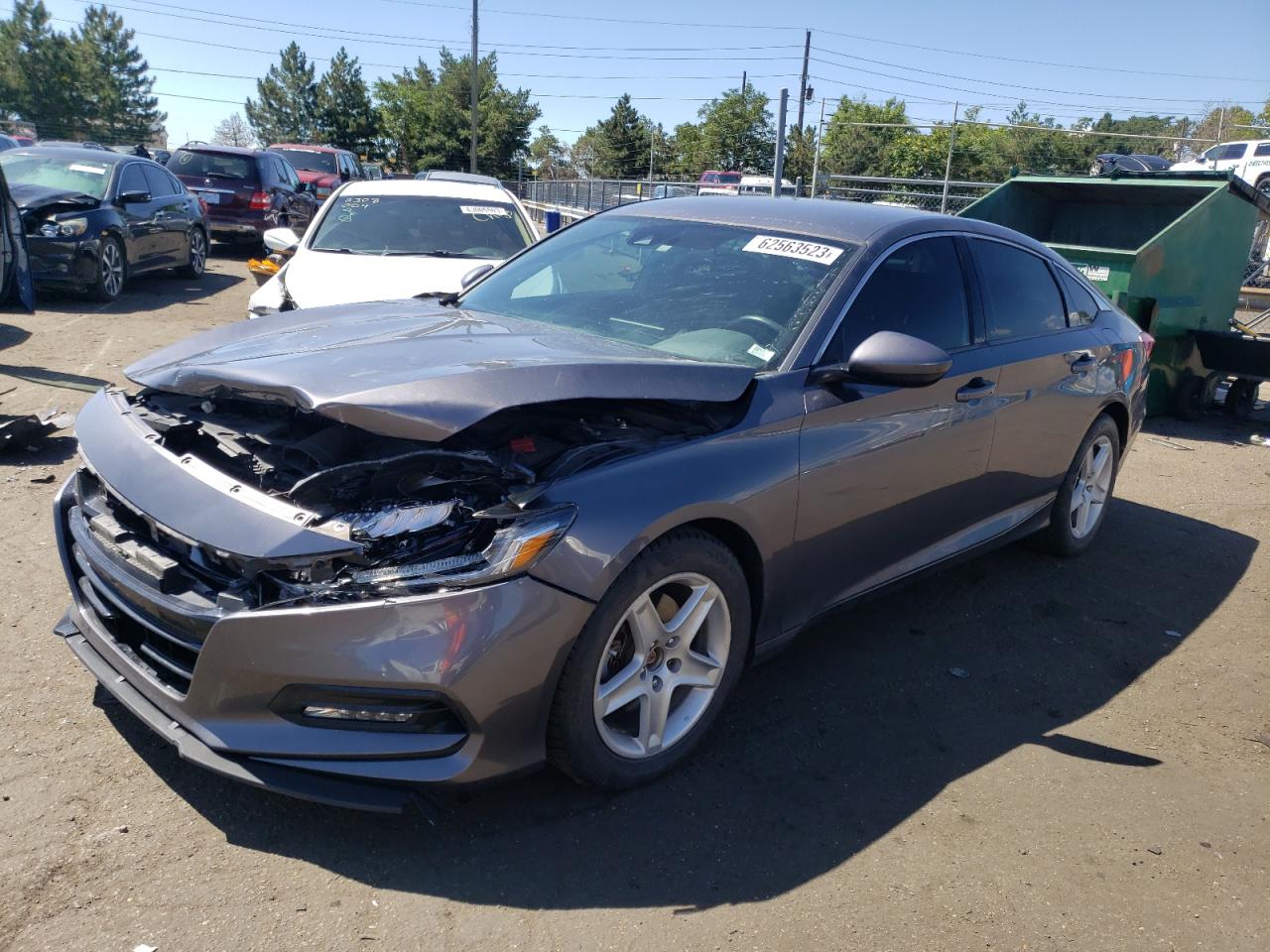 2018 Honda Accord Sport VIN: 1HGCV1F3XJA258772 Lot: 62563523