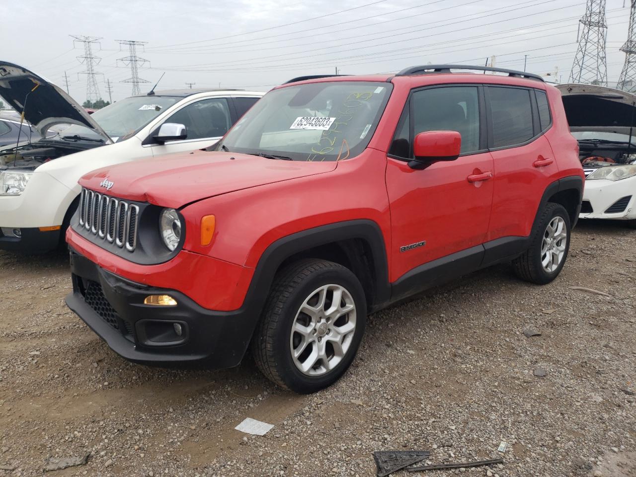 2018 Jeep Renegade Latitude VIN: ZACCJBBB1JPH82986 Lot: 62943603