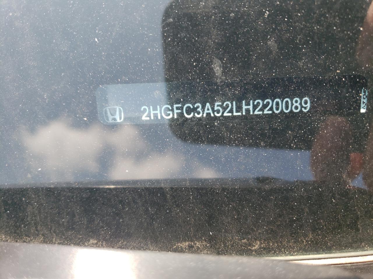 2020 Honda Civic Si VIN: 2HGFC3A52LH220089 Lot: 58663885