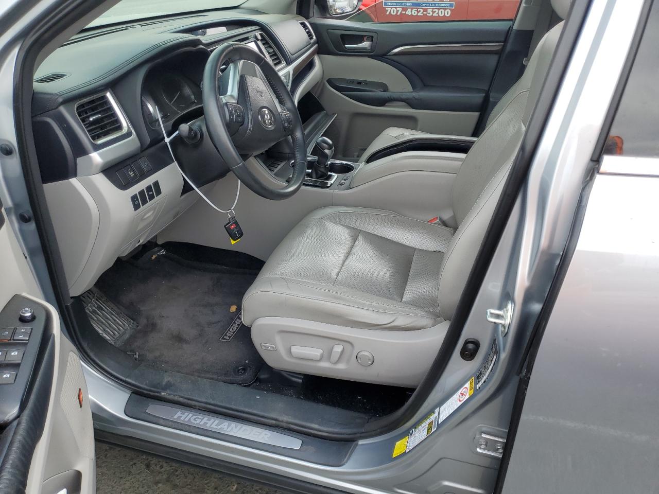 2014 Toyota Highlander Limited VIN: 5TDYKRFH2ES016459 Lot: 64142483