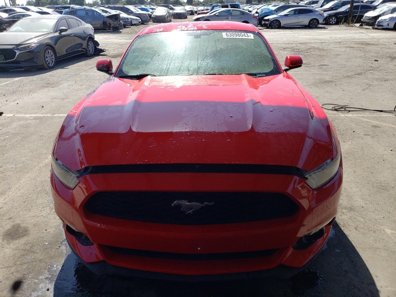 2016 Ford Mustang VIN: 1FA6P8TH5G5225782 Lot: 63098043