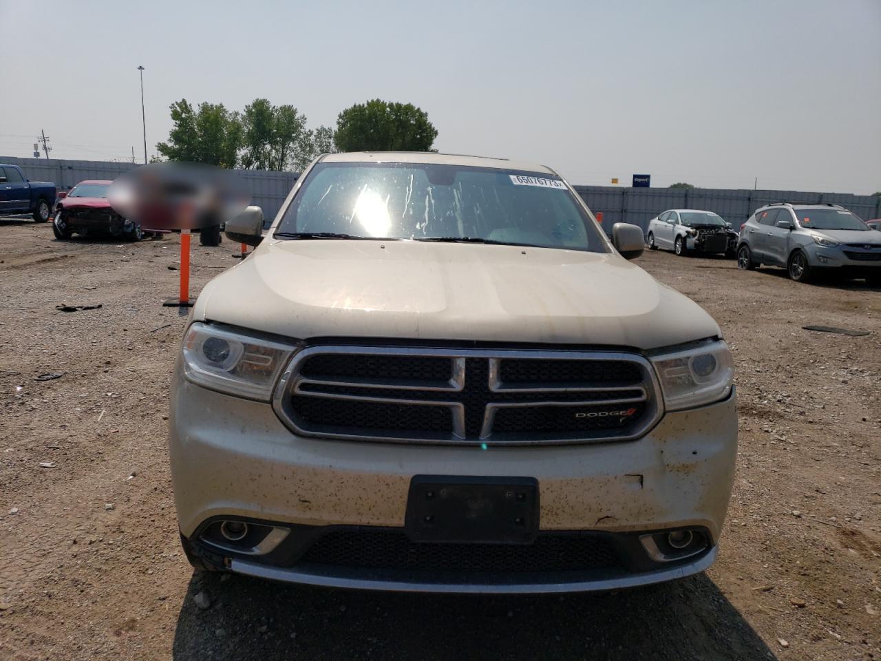 2014 Dodge Durango Sxt VIN: 1C4RDJAG7EC345366 Lot: 81411983