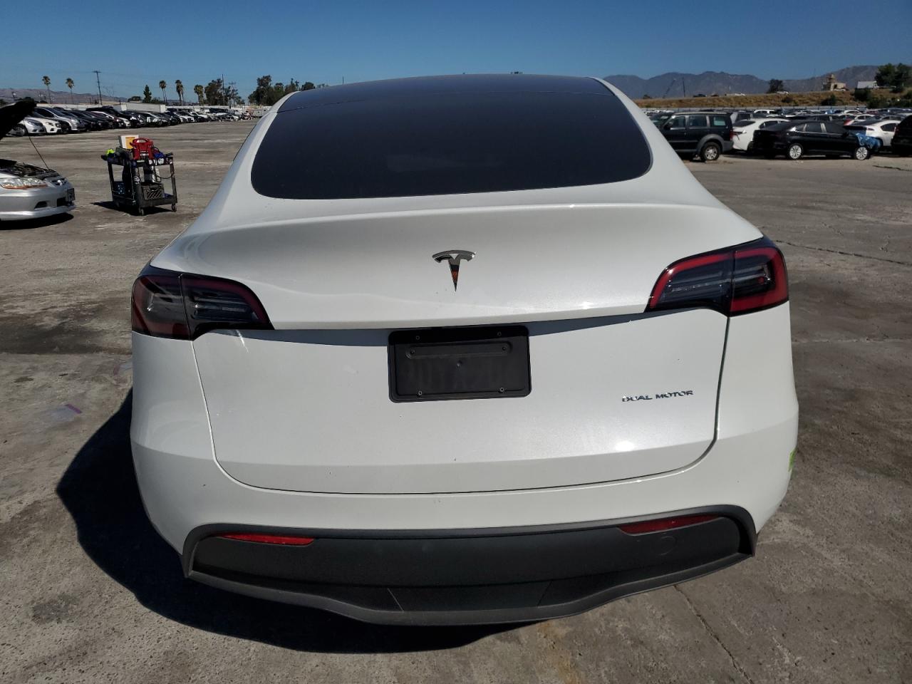 2023 Tesla Model Y VIN: 7SAYGDEE6PF607576 Lot: 65947103