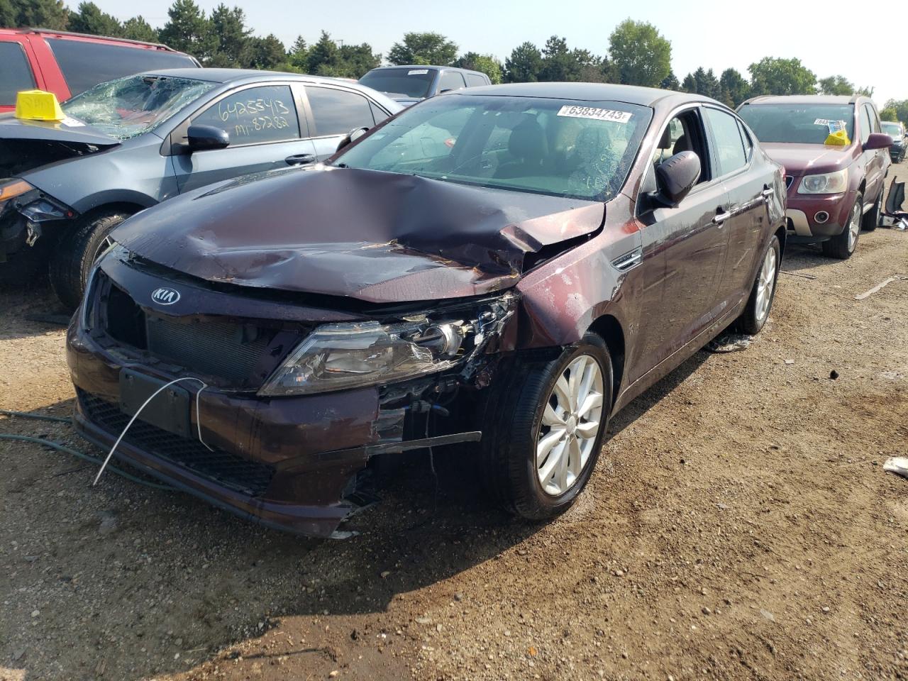 2015 Kia Optima Ex na sprzedaż w Elgin, IL - Front End