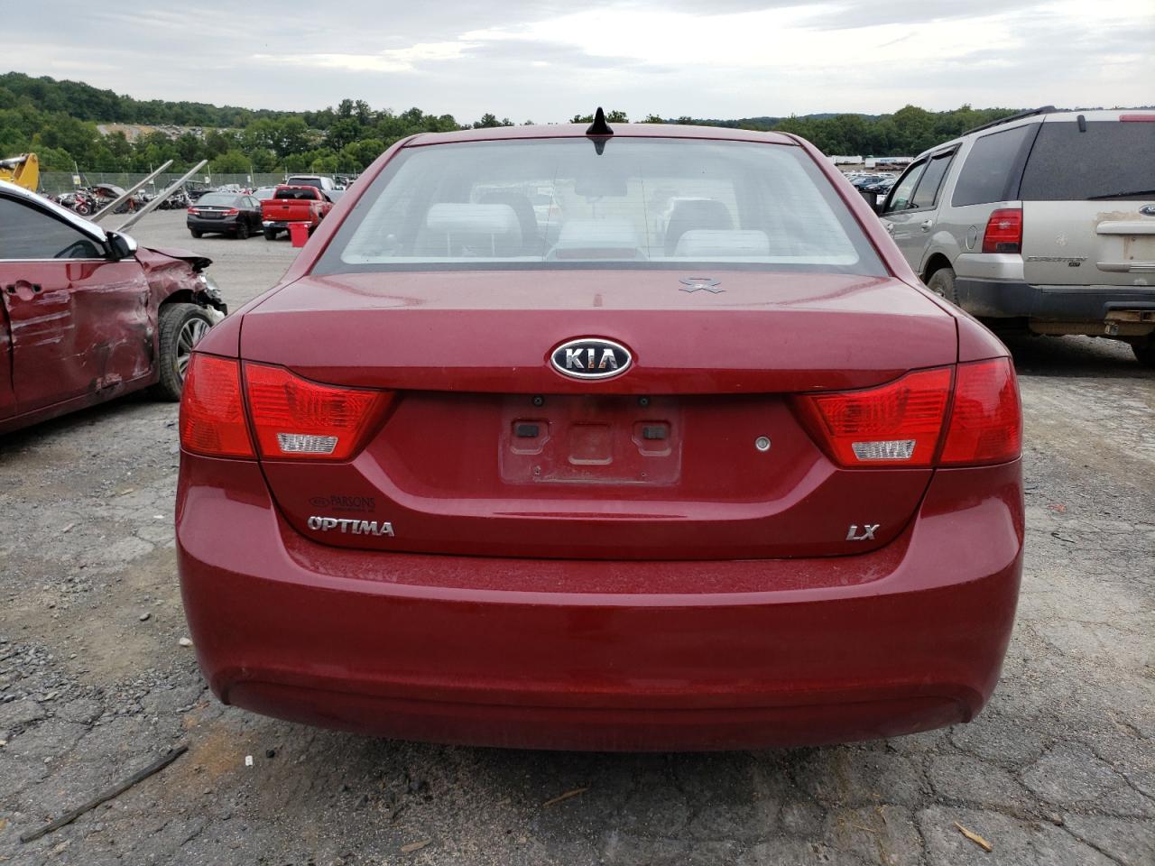 2009 Kia Optima Lx VIN: KNAGE228895307251 Lot: 65266723