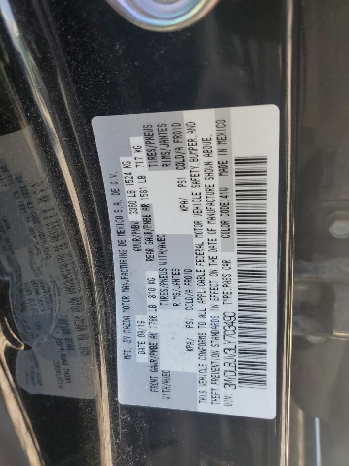 3MYDLBJV3LY703490 2020 Toyota Yaris Le