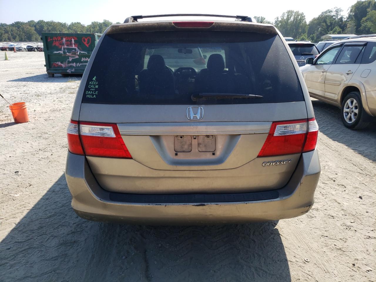 5FNRL38625B012247 2005 Honda Odyssey Exl