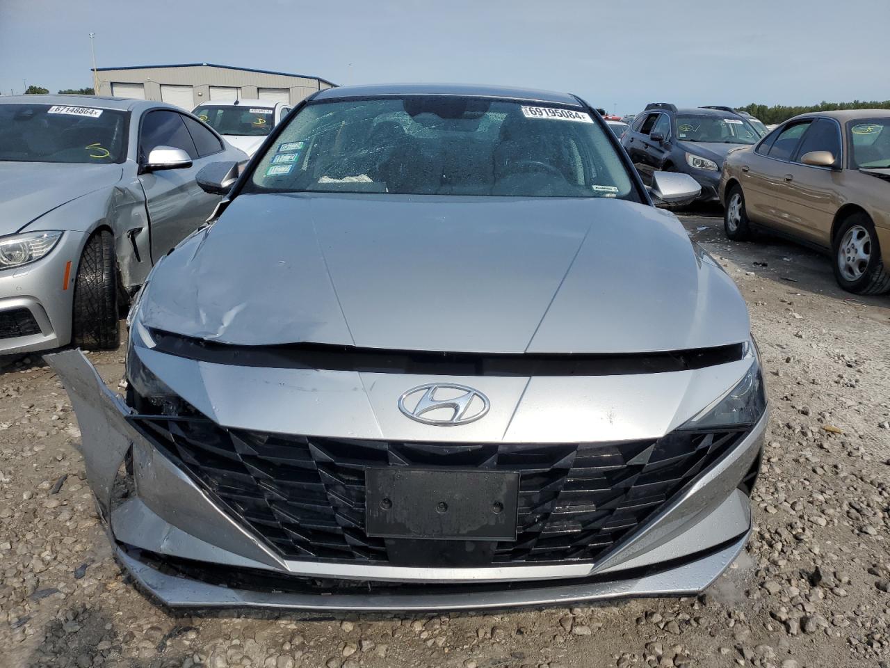 2021 Hyundai Elantra Sel VIN: 5NPLS4AG1MH012757 Lot: 69195084