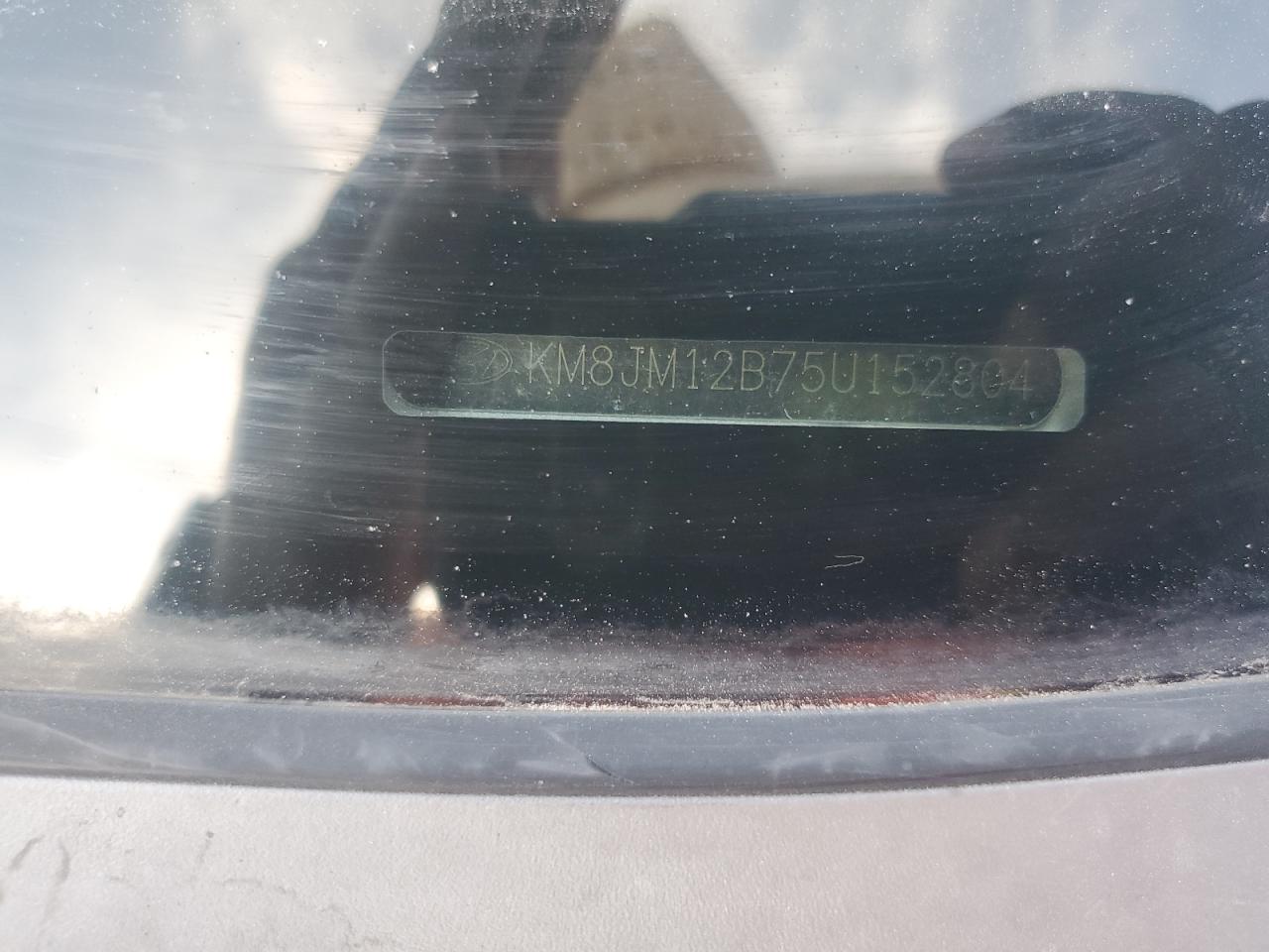 2005 Hyundai Tucson Gl VIN: KM8JM12B75U152804 Lot: 68084984