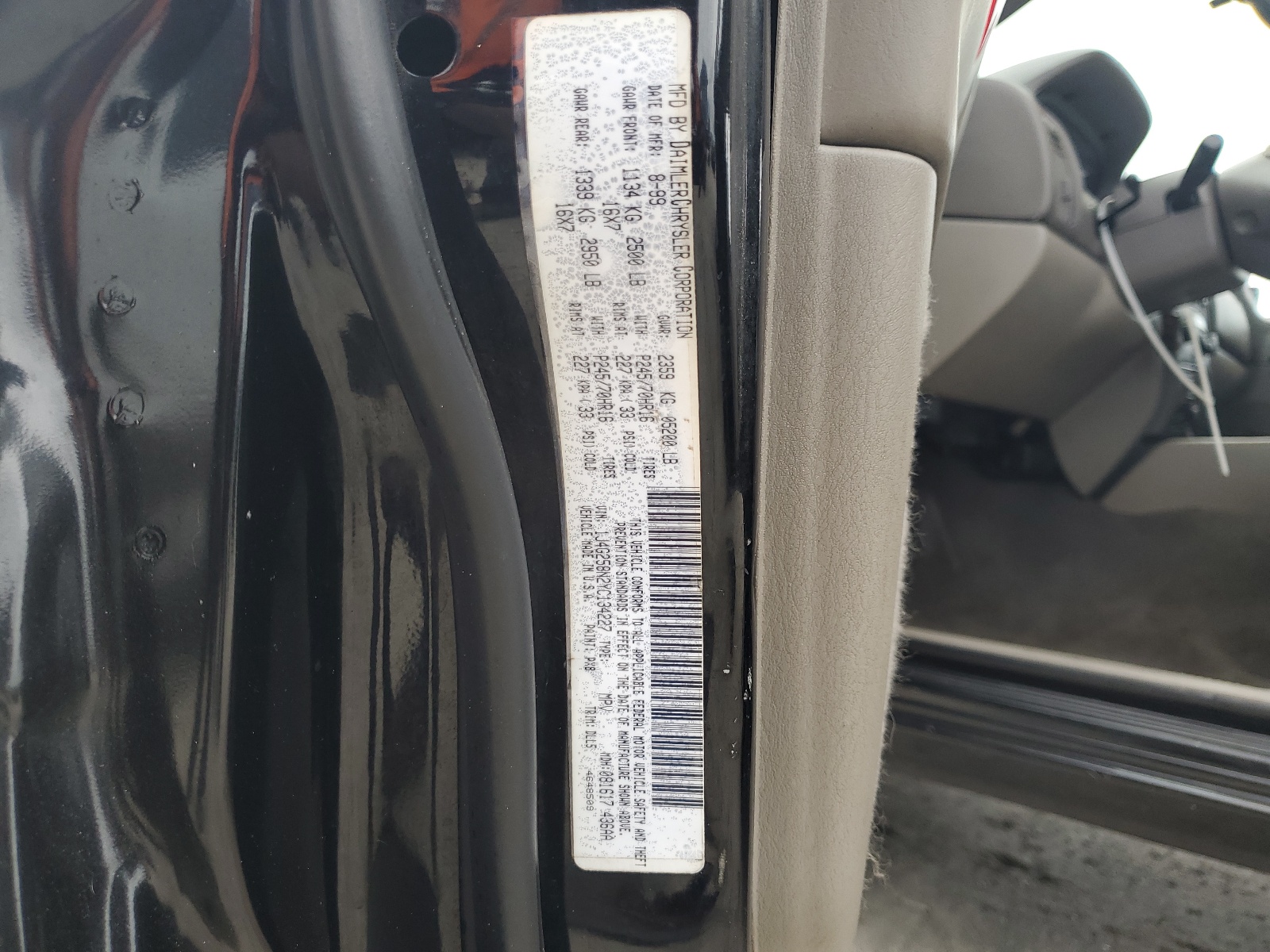 1J4G258N2YC134227 2000 Jeep Grand Cherokee Limited