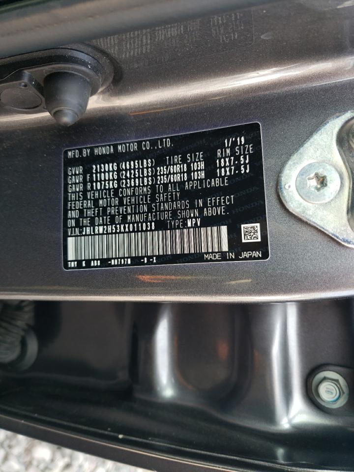 JHLRW2H53KX011038 2019 Honda Cr-V Ex