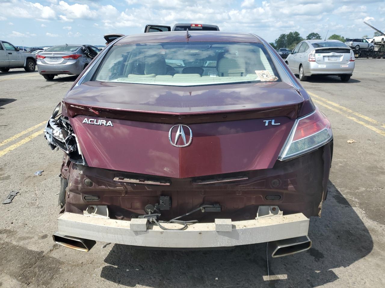 2010 Acura Tl VIN: 19UUA8F5XAA002142 Lot: 67167234