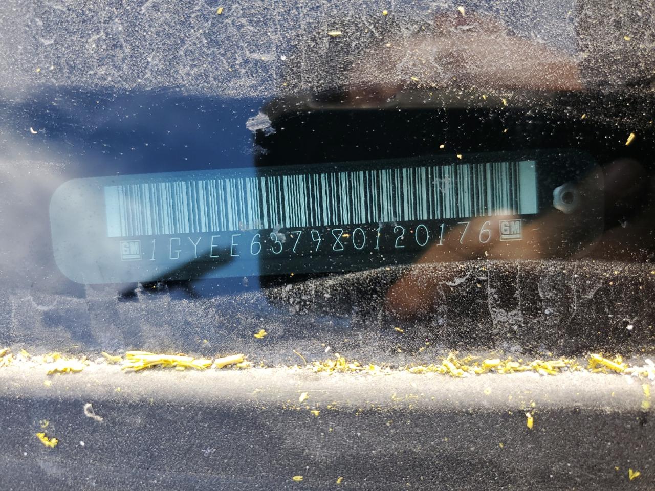 2008 Cadillac Srx VIN: 1GYEE637980120176 Lot: 64794394