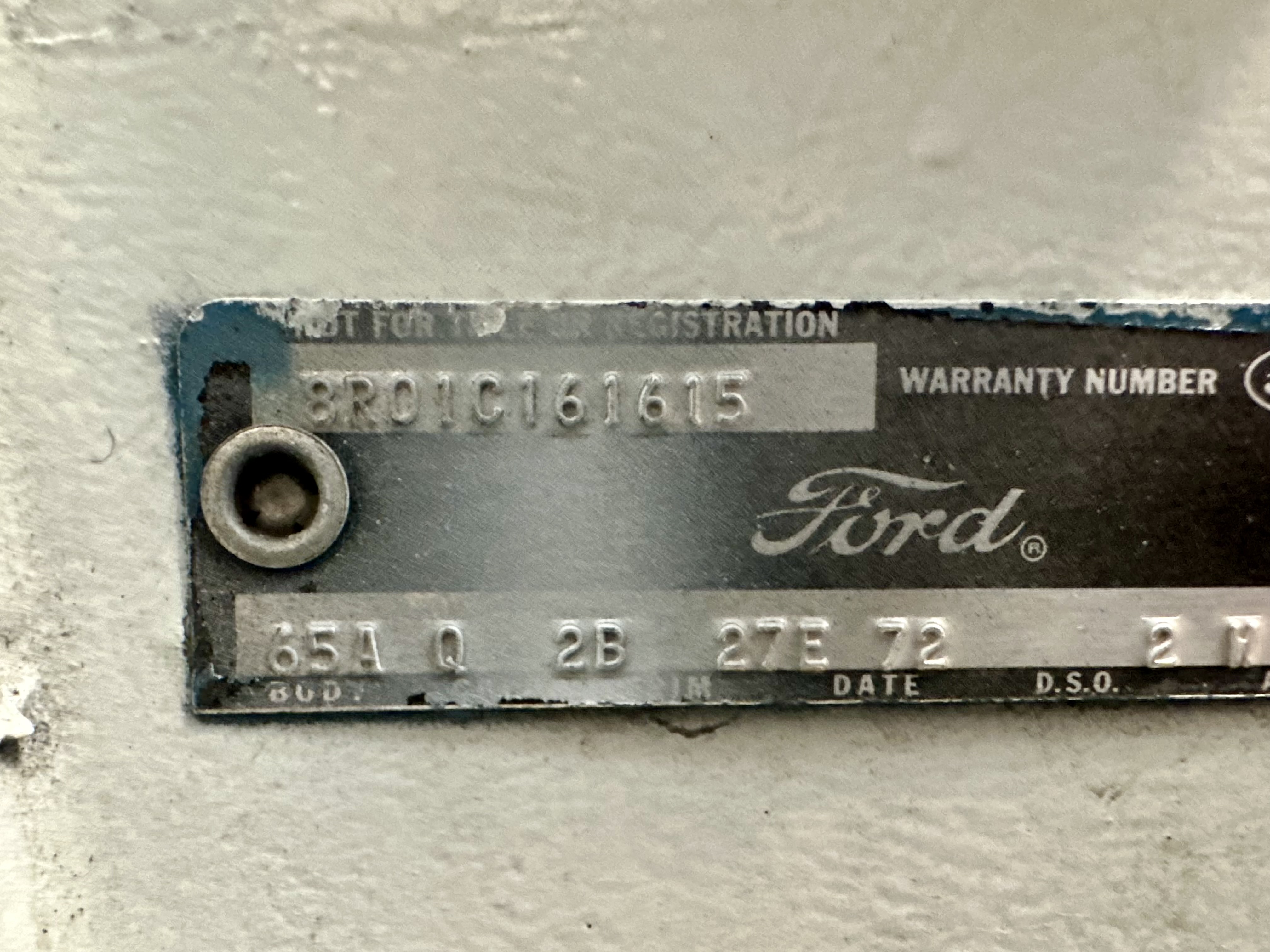 8R01C161615 1968 Ford Mustang