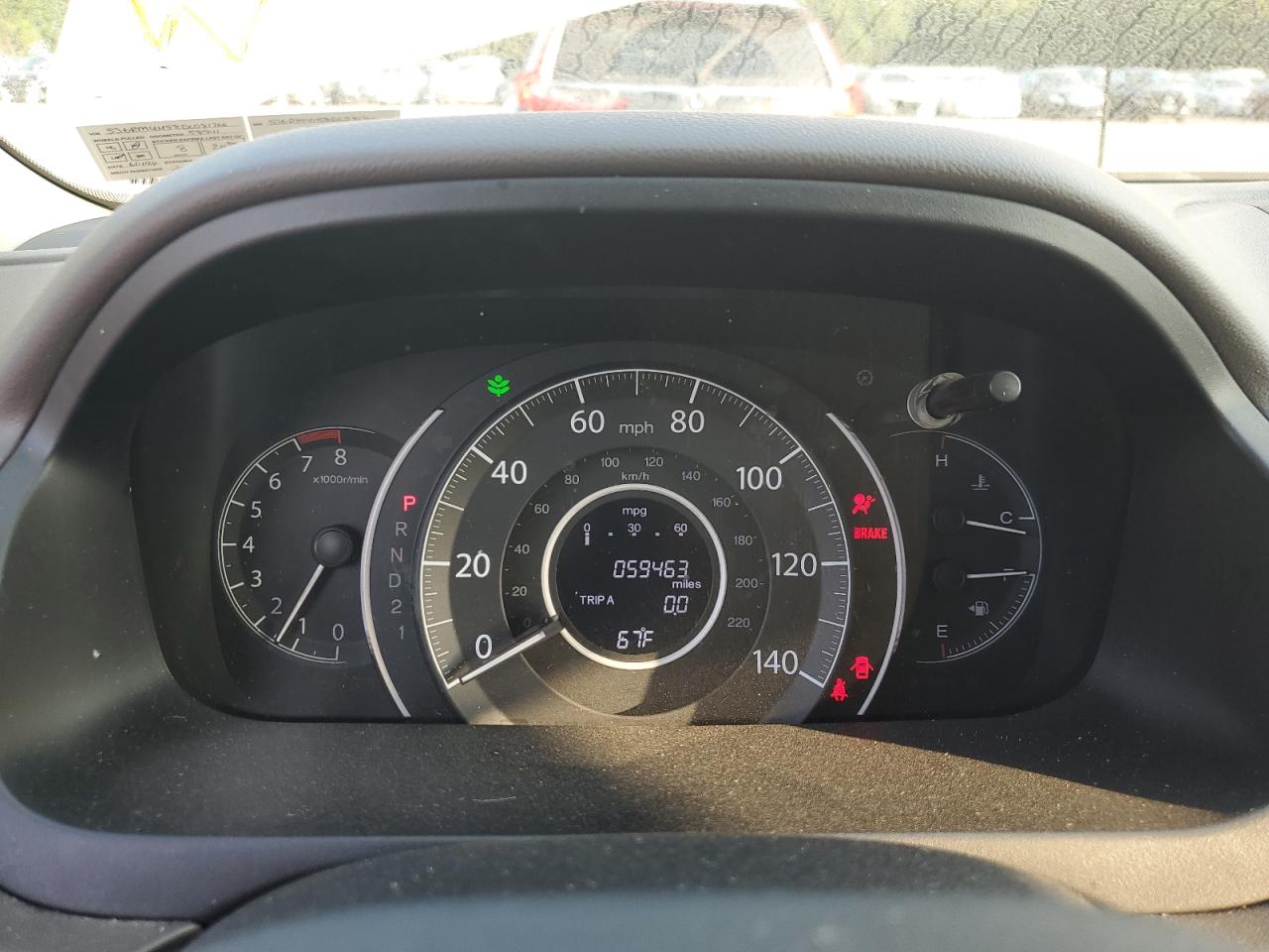 2013 Honda Cr-V Ex VIN: 5J6RM4H58DL081766 Lot: 66591154