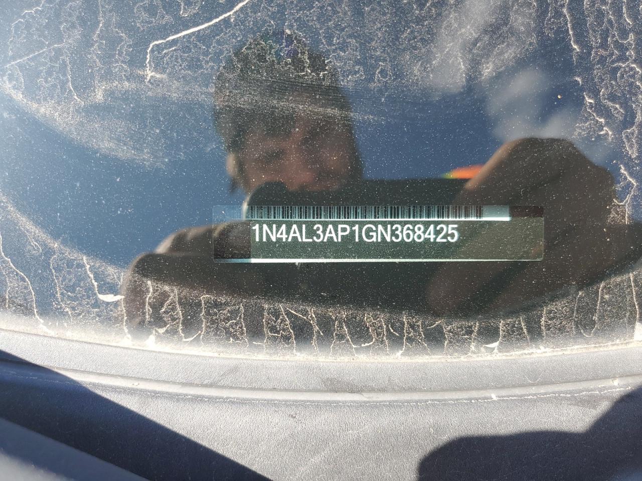 2016 Nissan Altima 2.5 VIN: 1N4AL3AP1GN368425 Lot: 67952984