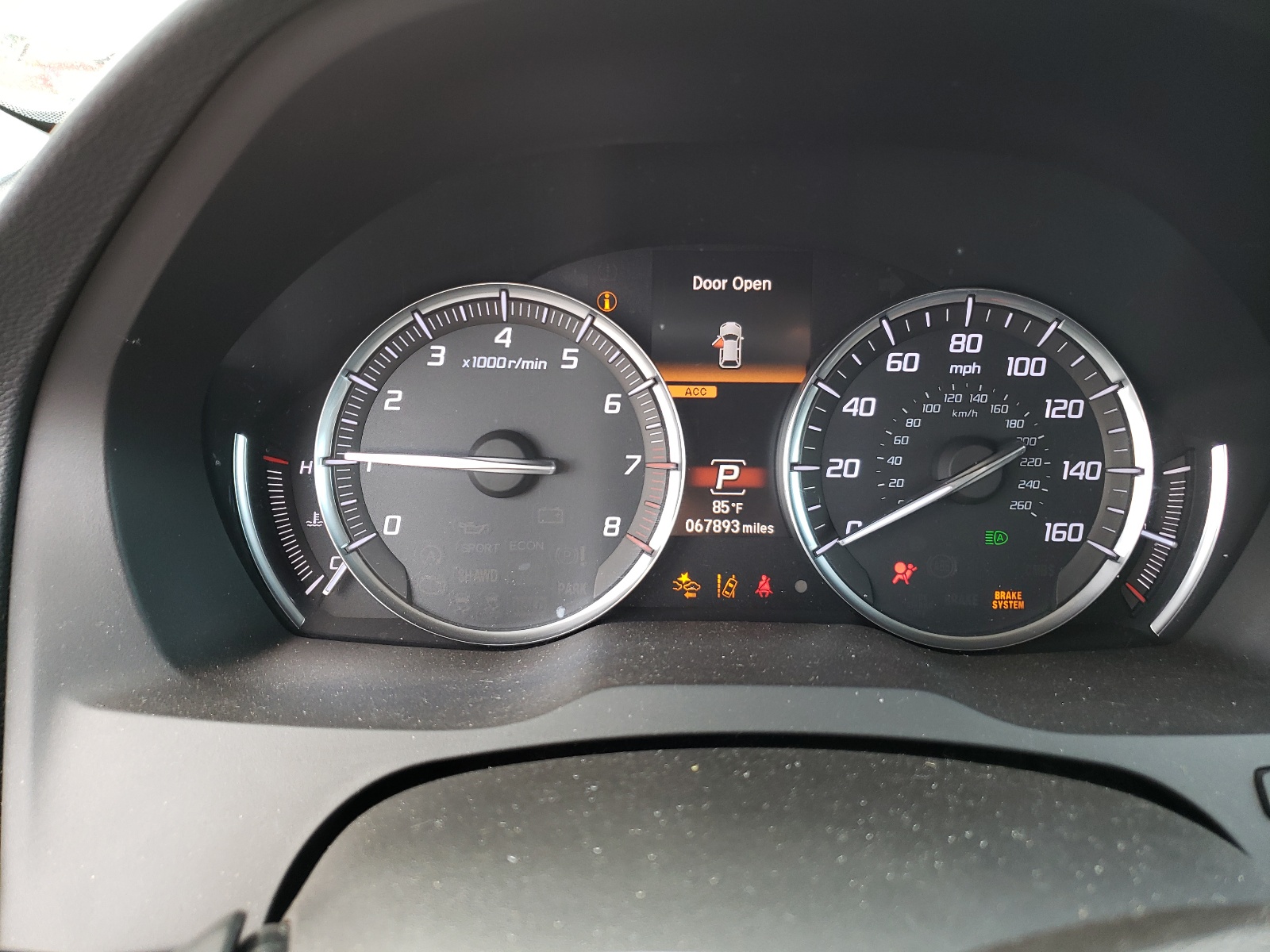 5J8YD4H52JL005877 2018 Acura Mdx Technology