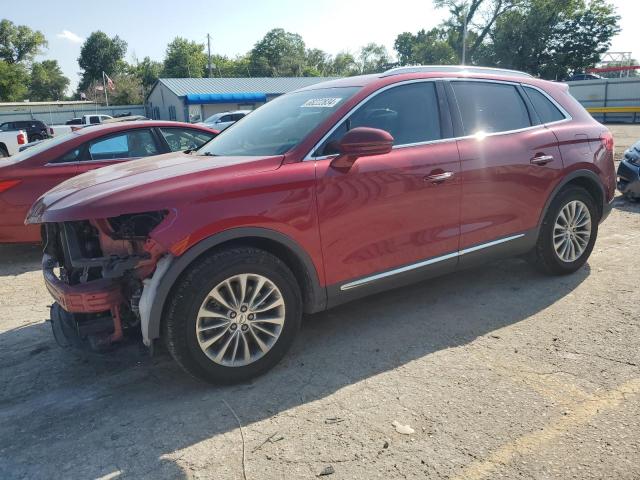  LINCOLN MKX 2016 Красный