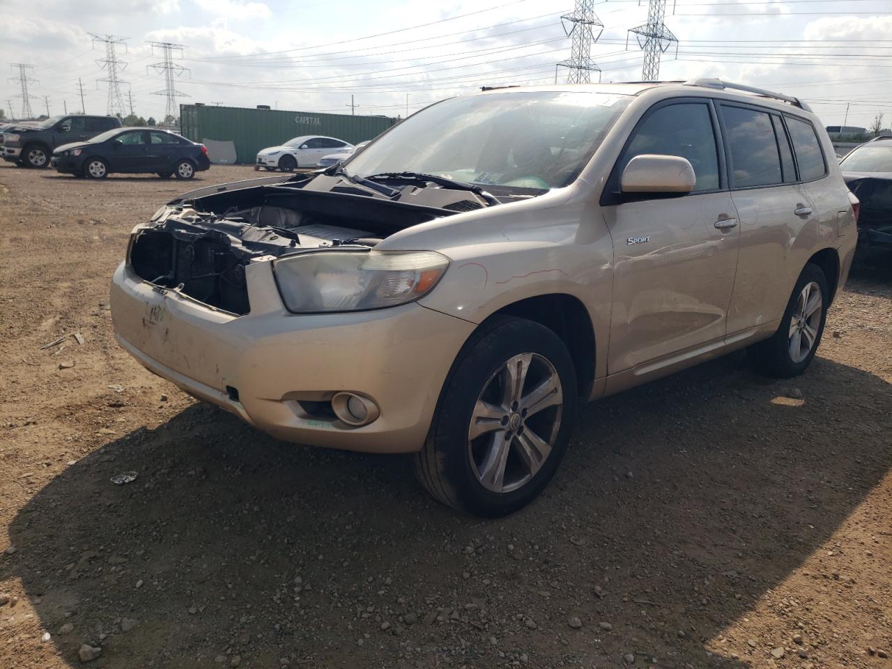 2008 Toyota Highlander Sport VIN: JTEES43A082033166 Lot: 69182644