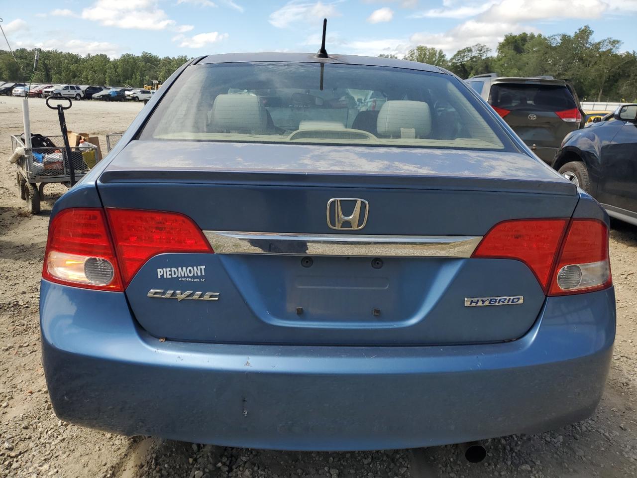 JHMFA3F2XAS001078 2010 Honda Civic Hybrid