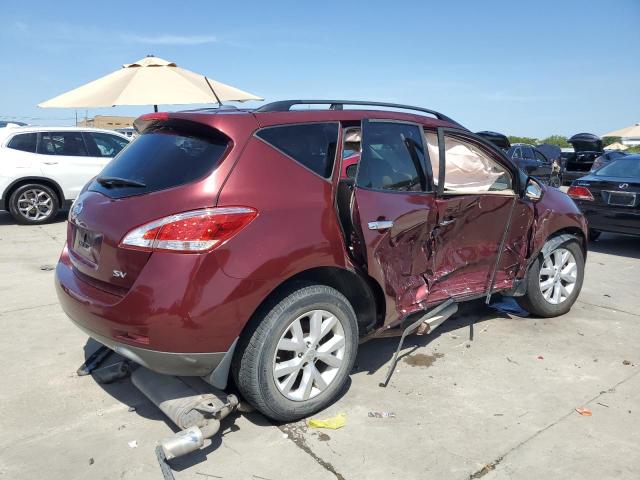  NISSAN MURANO 2012 Burgundy