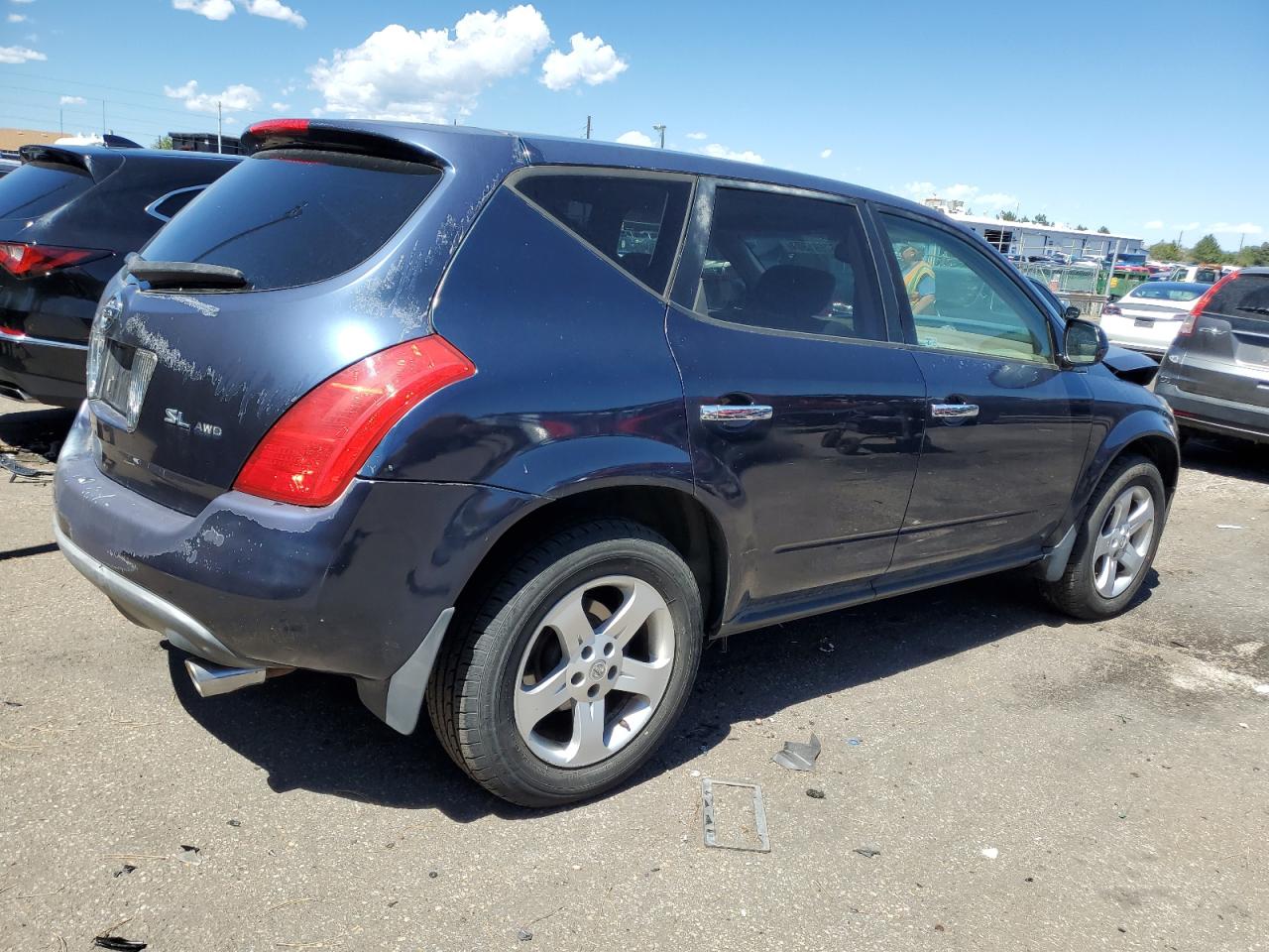 2004 Nissan Murano Sl VIN: JN8AZ08W34W320018 Lot: 67691304