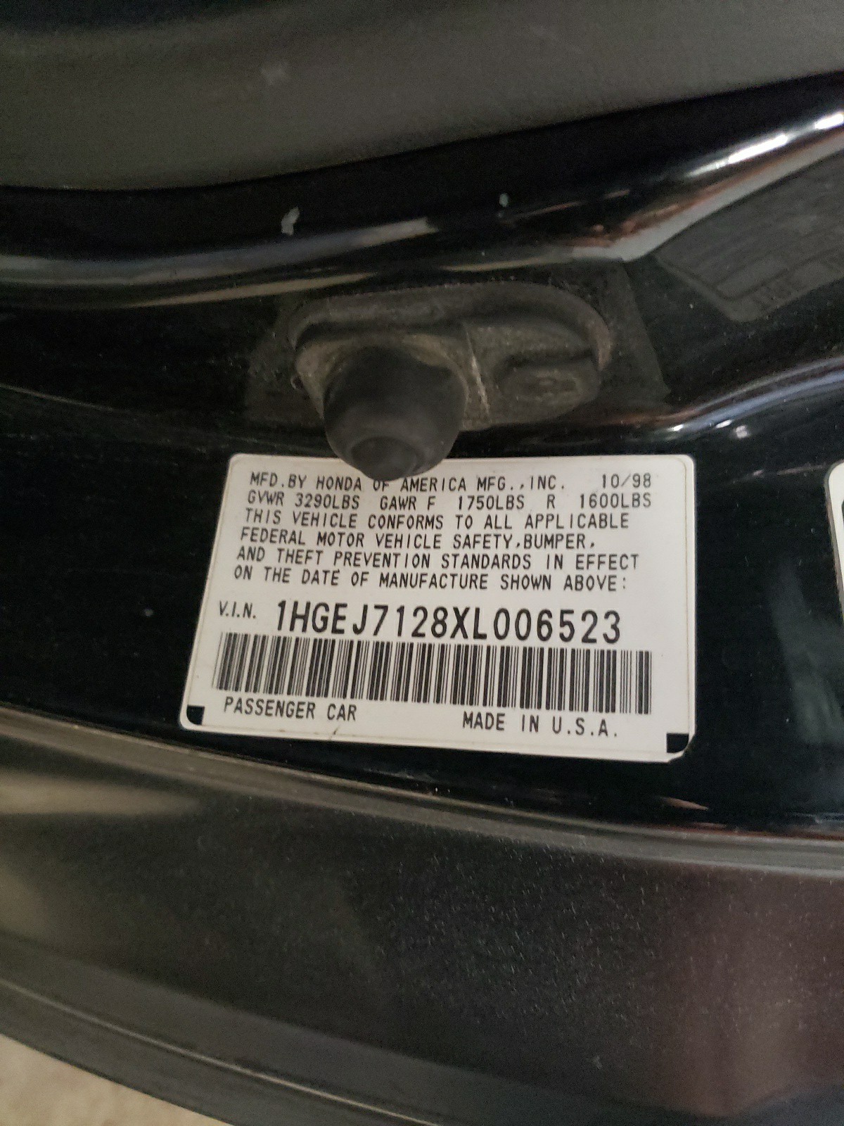 1HGEJ7128XL006523 1999 Honda Civic Hx