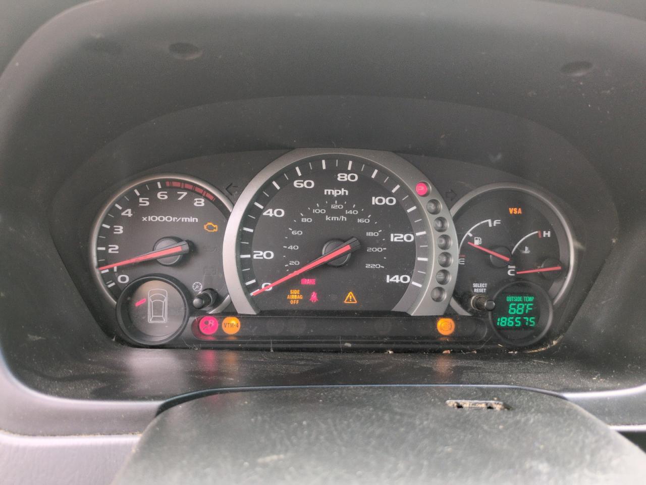 2005 Honda Pilot Exl VIN: 2HKYF18575H567162 Lot: 65654484