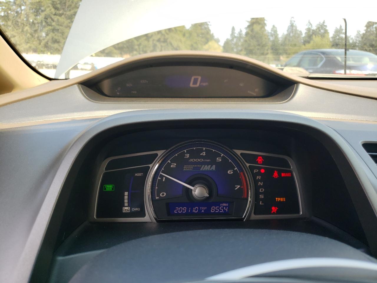 2008 Honda Civic Hybrid VIN: JHMFA36238S019545 Lot: 66331314