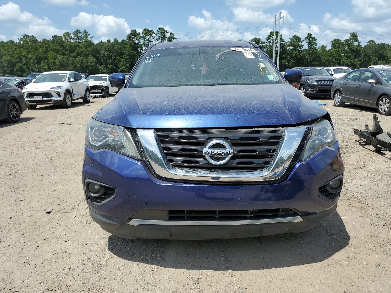 2018 Nissan Pathfinder S vin: 5N1DR2MN2JC617274