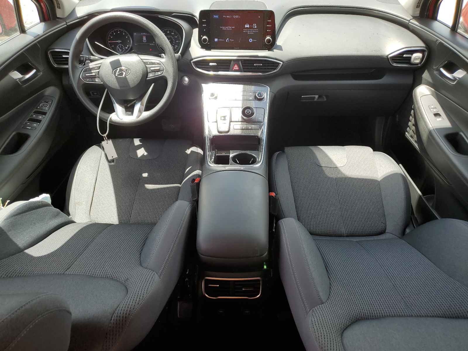 5NMS24AJ9MH331019 2021 Hyundai Santa Fe Sel