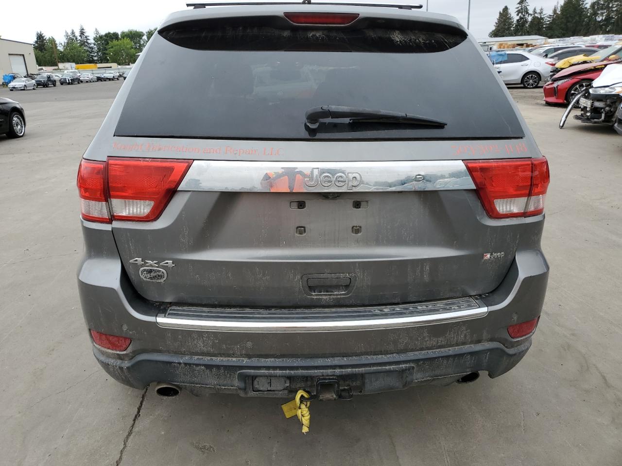 2012 Jeep Grand Cherokee Overland VIN: 1C4RJFCT7CC240632 Lot: 68528964