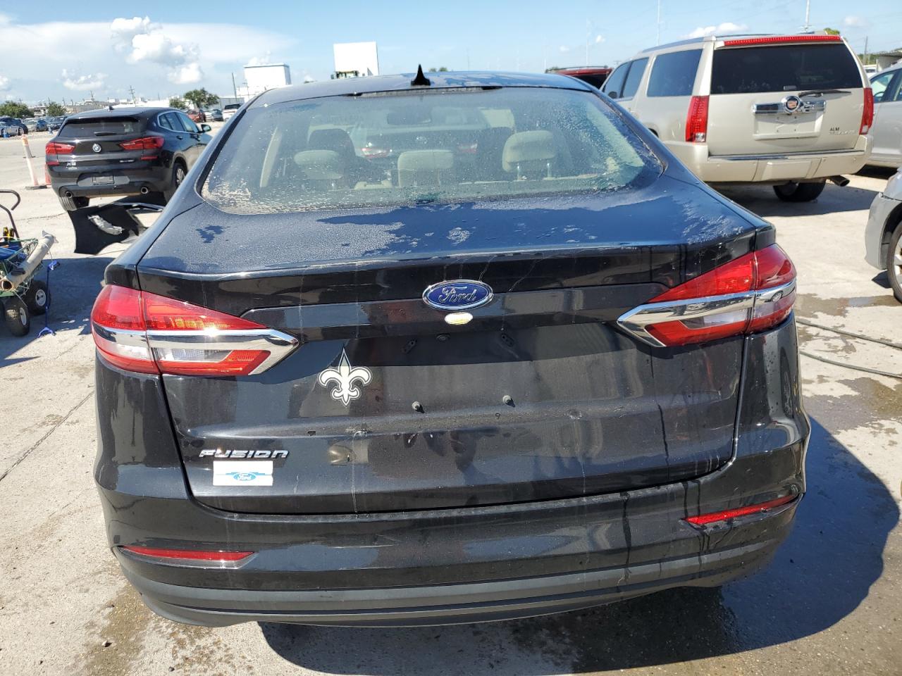 2020 Ford Fusion S VIN: 3FA6P0G75LR121187 Lot: 64178004