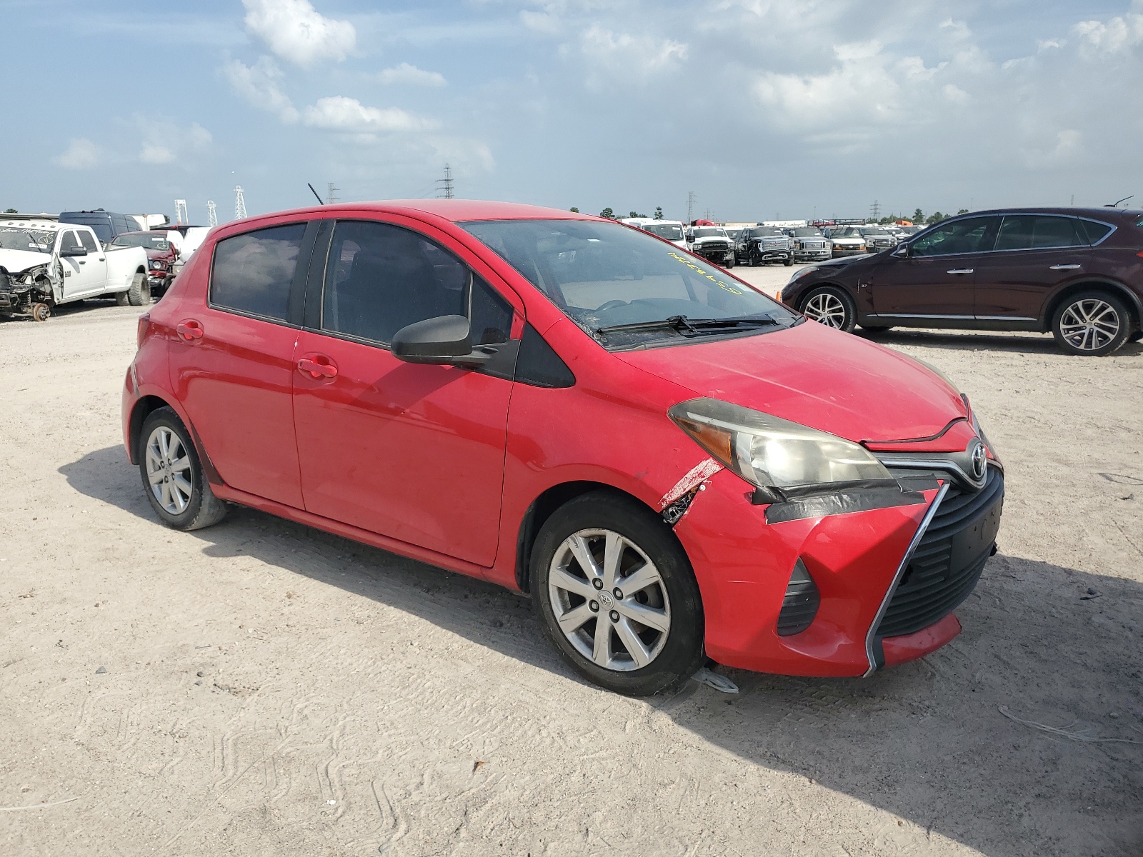 VNKKTUD38FA027078 2015 Toyota Yaris