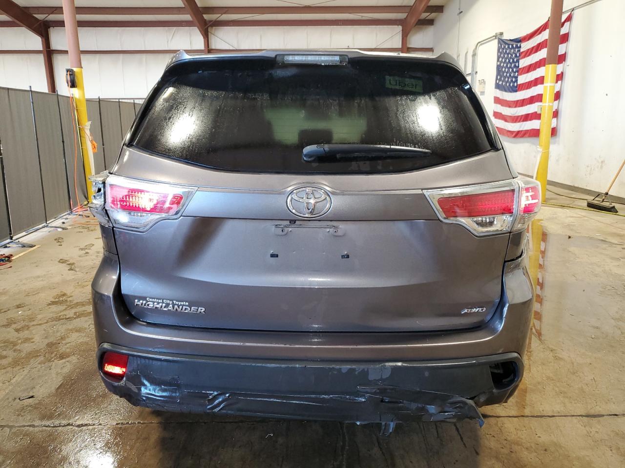 VIN 5TDBKRFH0GS347985 2016 TOYOTA HIGHLANDER no.6